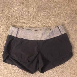 Lululemon speed up shorts 2.5” size 6